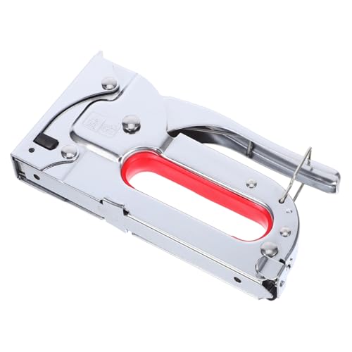 iplusmile Robuster 3-in-1-handtacker, Nageltacker, Drahttacker, Brad-nagler Für Holz, Polsterung, Bau, Isolierung, Handwerk, Zäune Und Kabel von iplusmile