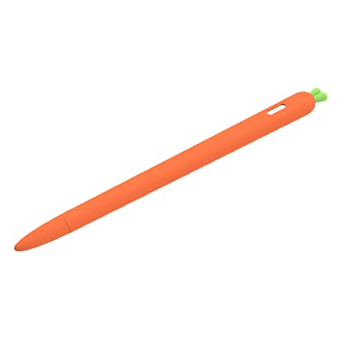 iplusmile Silikon Stylus Griff Eingabestifte Tastatur Bleistift Zubehör Karottenform Stylus Hülle Abdeckung Für Bleistift Haut Bleistift Etui Bleistift Der 1 Generation Etui von iplusmile