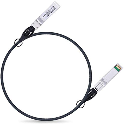 10G SFP+ Twinax Cable 1m (3.28ft), SFP Patch Cable, Direct Attach Copper(DAC) Passive Cable for Cisco SFP-H10GB-CU1M, Meraki, Ubiquiti UniFi UC-DAC-SFP+, Mikrotik and More von ipolex