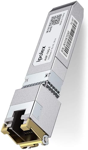 ipolex 1.25G RJ45 Kupfer SFP Transceiver, 1000Base-T 100m Mini-Gbic Modul Kompatibel mit HP-ProCurve J8177B/ J8177C. 1-Pack ipolex 1.25G RJ45 Kupfer SFP Transceiver, 1000Base-T 100m Mini-Gbic Modul Kompatibel mit HP-ProCurve J8177B/ J8177C. 1-Pack von ipolex
