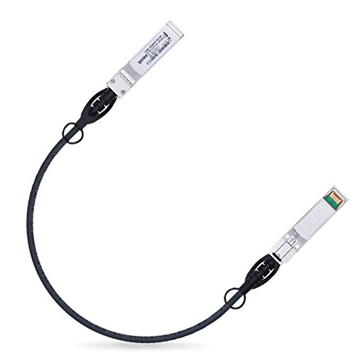 ipolex 10G SFP+ Twinax Cable 0.5 m (1.64ft), SFP Patch Cable, Direct Attach Copper(DAC) Passive Cable for Cisco SFP-H10GB-CU0.5M, Meraki, Ubiquiti UniFi UC-DAC-SFP+, Mikrotik and More von ipolex