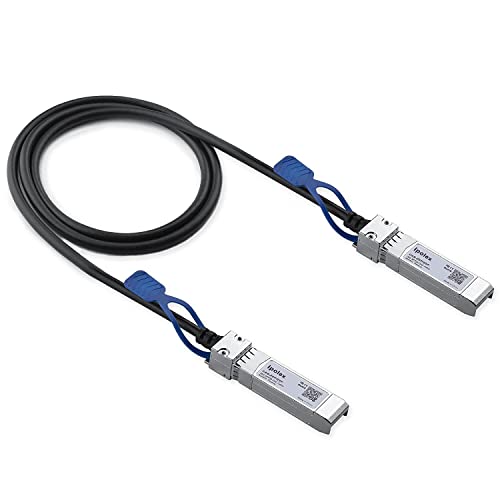 ipolex 25G SFP28 SFP+ Twinax Cable, 25GBASE-CR SFP28 to SFP28 Direct Attach Copper(DAC) Passive Cable, for Cisco SFP-H25GB-CU1M, 1m(3.3ft) von ipolex