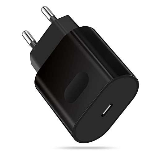iPhone Ladegerät,20W USB C Ladegerät für iPhone 15 14 13 12 11,PD 3.0 Power Adapter USB C Stecker Ladestecker Schnellladegerät USB C Netzteil für iPhone 15 14 Pro/Pro Max/15 14 Plus/13 12 Pro Max/Mini von ipremium