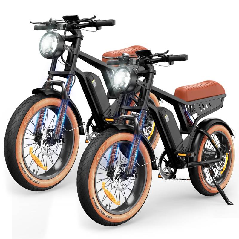 20″ Fat Tire E-Mountainbikes von iscooterglobalde