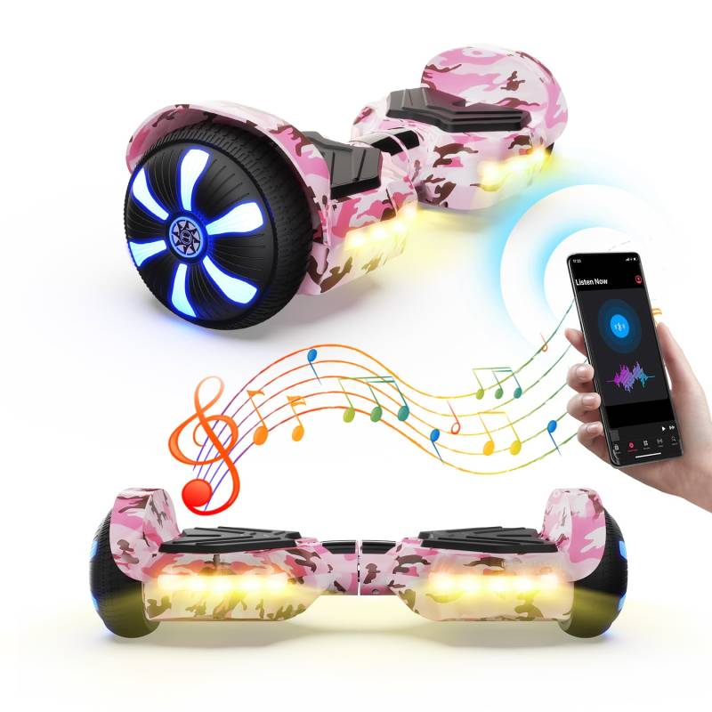iHoverboard H2 Bluetooth-Hoverboard 6.5" von iscooterglobalde