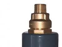 Kombinationskupplung für geothermische Heizung - 90mm - 50mmx1 1/2 Isiflo von isiflo