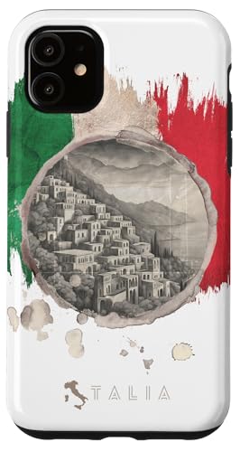 Hülle für iPhone 11 Amalfiküste italienische Ferien Vintage-Reisen Hülle für iPhone 11 Amalfiküste italienische Ferien Vintage-Reisen von italiAilati - viaggiare in Italia da nord a sud