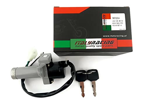 ItalyRacing Zündschalter für HONDA XL 125 250 500 R 82-88, 1-Weg, Druckknopf, Lenkerhalterung, IP54, 35100-KB7-017 ItalyRacing Zündschalter für HONDA XL 125 250 500 R 82-88, 1-Weg, Druckknopf, Lenkerhalterung, IP54, 35100-KB7-017 von ItalyRacing