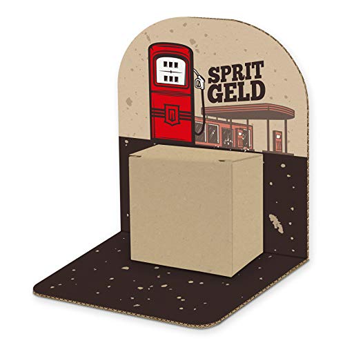 itenga Geldgeschenk Basic I Motiv Tankstelle Spritgeld Benzingeld I Tankgutschein Verpackung I Geschenkverpackung zum Aufstellen inkl. Geschenkbox itenga Geldgeschenk Basic I Motiv Tankstelle Spritgeld Benzingeld I Tankgutschein Verpackung I Geschenkverpackung zum Aufstellen inkl. Geschenkbox von itenga