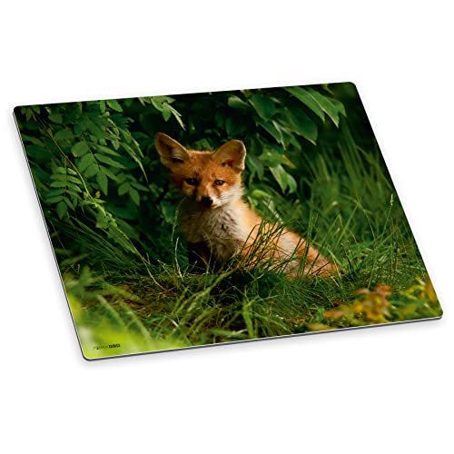 itenga Schreibtischunterlage Fuchs abwischbar rutschfest glatt Kunststoff von itenga