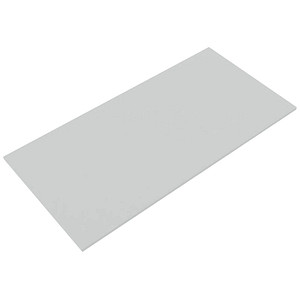 ith möbel Tischplatte platingrau rechteckig 120,0 x 60,0 x 2,5 cm von ith möbel