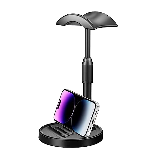 itrimaka Headset-Halter | Schreibtisch-Spiel-Kopfhörer-Kopfhörerhalter - Tragbare Kopfhörerhalterung für PC-Game-Headset, Wohnheim-Schreibtisch-Game-PC-Zubehör für Kopfhörer von itrimaka