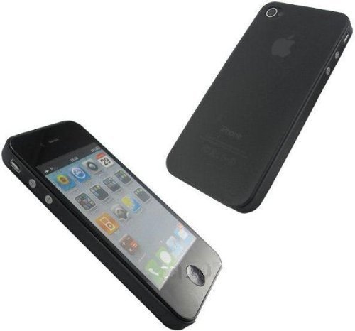 itronik® 0,35mm Ultra Slim Flacher Bumper - die dünnste Flexible Schutzhülle für Apple iPhone 5 5S - Bumpers Case Hülle Schale Schutz Tasche Schwarz Black von itronik