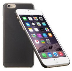 itronik® 0,35mm Ultra Slim Flacher Bumper - die dünnste Flexible Schutzhülle für Apple iPhone 6 (4,7") - Bumpers Case Hülle Schale Schutz Tasche - schwarz von itronik