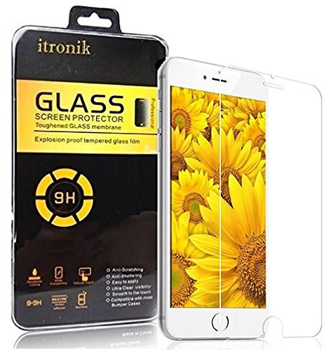 itronik® 9H Hartglas für Apple iPhone 6 6S (4,7") / Displayschutzglas/Display Schutz Folie/Schutzglas/Echte Glas/Verbundenglas/Glasfolie von itronik