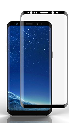 itronik® 9H Hartglas für Samsung Galaxy S8 Plus S8Plus / Displayschutzglas/Display Schutz Folie/Schutzglas/Echte Glas/Verbundenglas/Glasfolie - schwarz von itronik