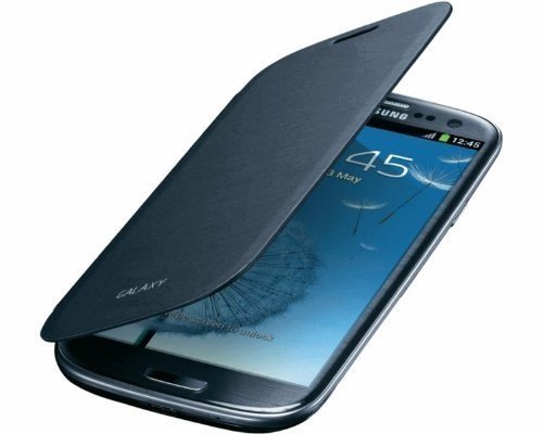 itronik® Flip Cover Schützende Display-Klappe für Samsung Galaxy S3 SIII I9300 blau von itronik