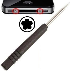 itronik® Pentalobe Schraubendreher Schraubenzieher kompatibel mit MacBook iPhone 4 4s 5 5S 5SE Werkzeug 5-Kant Torx von itronik