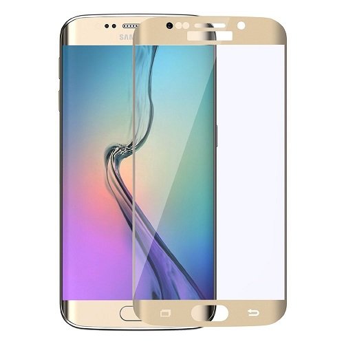 itronik® Schutzglas für Samsung Galaxy S7EDGE S7 Edge/Displayschutzglas/Glasfolie Gold von itronik