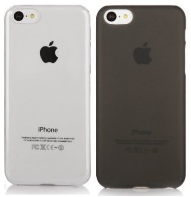 itronik 2 x Ultra dünne Schutzhülle Hülle kompatibel mit iPhone 6 6S (4,7") Hülle 0,2mm in schwarz und weiß transparent von itronik