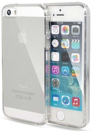 itronik Hülle kompatibel mit iPhone 5 5S 5SE TPU Hülle Schutzhülle Crystal Case Durchsichtig Klar Silikon transparent von itronik