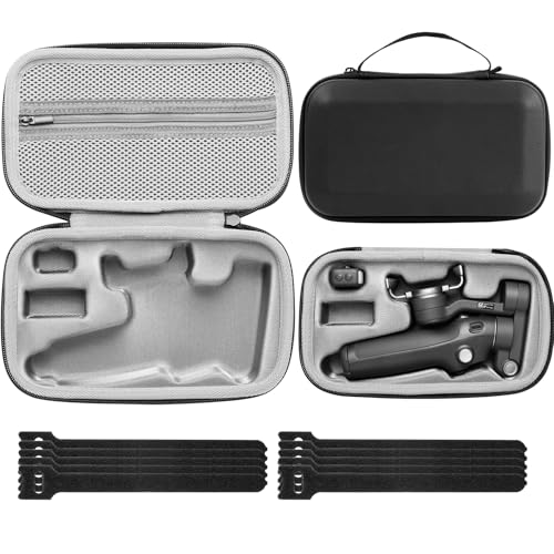 iulrtba Tasche für DJI Osmo Mobile 7P/7, Tragbarer Aufbewahrungstasche, Reisetasche für DJI OM 7/7P Gimbal Stabilisator Zubehör von iulrtba