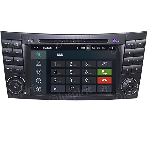 ndroid 11 GPS DVD USB SD WI-FI Bluetooth Autoradio 2 DIN Navi Mercedes E-Klasse W211 / Mercedes G-Klasse W463 / Mercedes CLK W209 / CLS Klasse W219 / E200 / E240 / E270 / E280 / E30 CARPLAY RDS von iuspirit