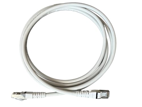 iv.sys CAT 6 Kabel 15m | LAN Netzwerkkabel für Gigabit Ethernet | doppelt geschirmtes S-FTP Kupfer Patchkabel | mit RJ45-Stecker | grau von iv.sys