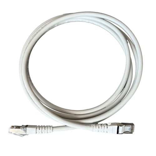 iv.sys CAT 6 Kabel 20m | LAN Netzwerkkabel für Gigabit Ethernet | doppelt geschirmtes S-FTP Kupfer Patchkabel | mit RJ45-Stecker | grau von iv.sys