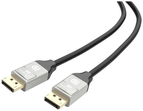 J5create DisplayPort Anschlusskabel DisplayPort Stecker 2.00m Schwarz JDC43 vergoldete Steckkontakte von j5create