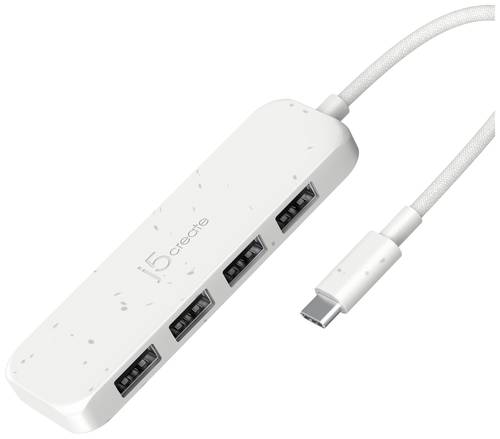 J5create JCH341EW-N 4 Port USB 3.2 Gen 2-Hub Weiß von j5create