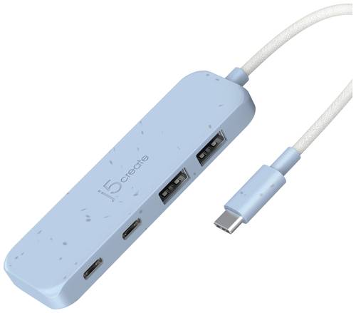 J5create JCH342EC-N USB 3.2 Gen 2-Hub Cyan von j5create