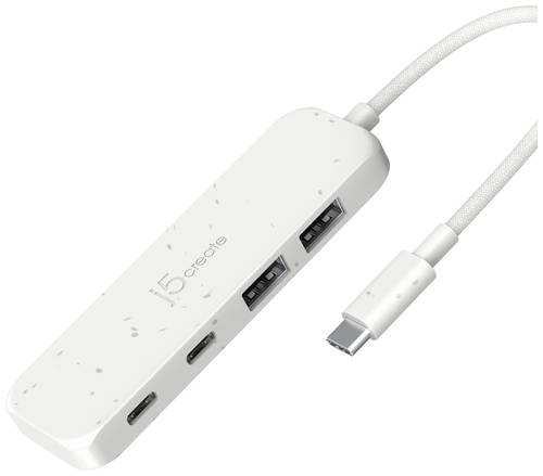 J5create JCH342EW-N 4 Port USB 3.2 Gen 2-Hub Weiß von j5create