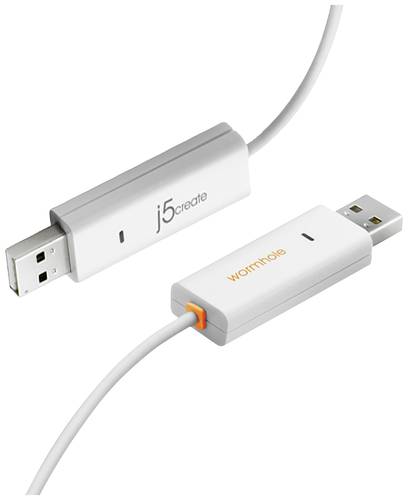 J5create USB 2.0 Verbindungskabel [1x USB 2.0 - 1x USB 2.0] JUC400-N von j5create