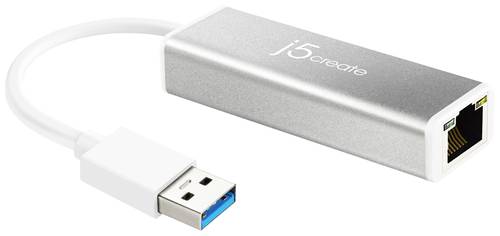 J5create USB 3.2 Gen 1 (USB 3.0) Adapter [1x USB 3.2 Gen 1 (USB 3.0) - 1x RJ45] JUE130-N von j5create
