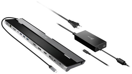 J5create USB-C® Dockingstation Dock Passend für Marke: Universal integrierter Kartenleser, USB-C® von j5create