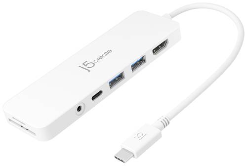 J5create USB-C® Mini-Dockingstation JCD373-N Passend für Marke: Apple integrierter Kartenleser, US von j5create