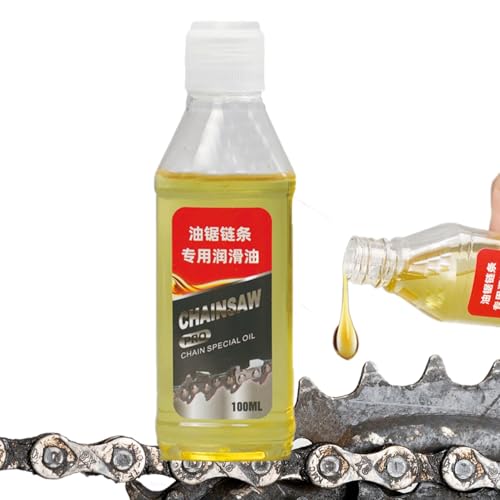 Kettenöl Sägekettenöl 100ml Schmiermittel Für Motorsägen Rostfrei Sägekettenhaftöl Gartengeräte Öl Für Kettensägen Führungsschienen Und Sägeketten Kettenöl Sägekettenöl 100ml Schmiermittel Für Motorsägen Rostfrei Sägekettenhaftöl Gartengeräte Öl Für Kettensägen Führungsschienen Und Sägeketten von jamgeery