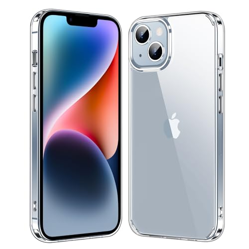 jaroco Schutzhülle für iPhone 13, 15,5 cm, vergilbungsfrei, stoßfest, kratzfest, transparent jaroco Schutzhülle für iPhone 13, 15,5 cm, vergilbungsfrei, stoßfest, kratzfest, transparent von jaroco