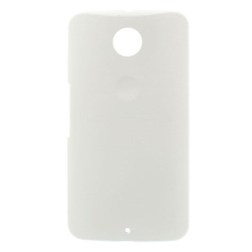 jbTec® Hardcase/Schutzhülle passend für Google Nexus 6 / Motorola XT11006970 - EINFARBIG - Schutzhülle Handy-Hülle Case, Farbe:Weiß von jbTec