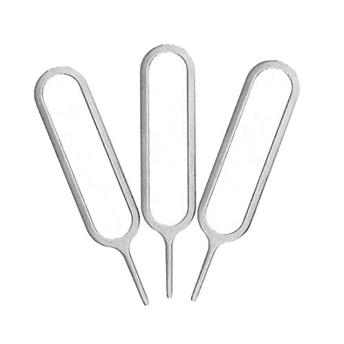 jbTec 3X SIM-Pin Handy-Nadel zum Öffnen des Telefon-Karten-Halter - Öffner Stift Tool Werkzeug Simnadel Ersatz SIM-Karte jbTec 3X SIM-Pin Handy-Nadel zum Öffnen des Telefon-Karten-Halter - Öffner Stift Tool Werkzeug Simnadel Ersatz SIM-Karte von jbTec