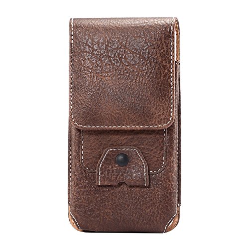 jbTec Gürteltasche Handy Tasche 160x80x15mm - Karabiner Gürtel Case Herren Smartphone Hülle Holster flach, Farbe:Braun jbTec Gürteltasche Handy Tasche 160x80x15mm - Karabiner Gürtel Case Herren Smartphone Hülle Holster flach, Farbe:Braun von jbTec