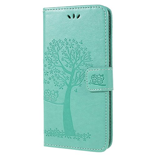 jbTec Handy Hülle Case Baum - Handyhülle Schutzhülle Phone Cover Tasche, Farbe:Mint-Grün, kompatibel mit :Samsung Galaxy A6 2018 von jbTec