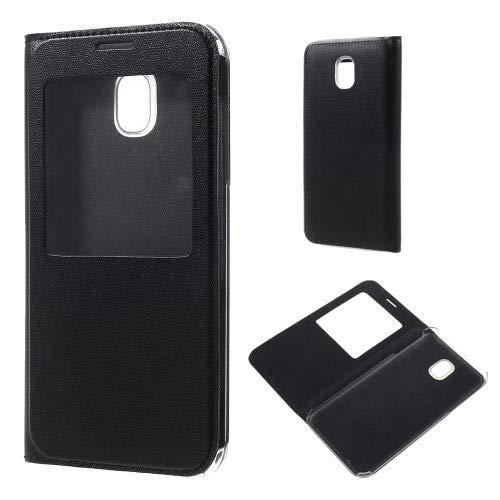 jbTec Handy Hülle Case - Handyhülle Phone Schutzhülle Cover Tasche Zubehör, Farbe:Schwarz, kompatibel mit :Samsung Galaxy J7 2017 von jbTec