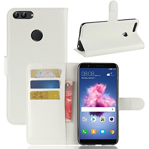 jbTec Handy Hülle Case - Handyhülle Schutzhülle Phone Cover Tasche Zubehör, Farbe:Weiß, kompatibel mit :Huawei P Smart von jbTec