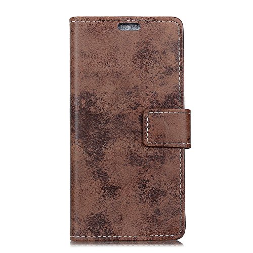 jbTec Handy Hülle Case Vintage - Handyhülle Schutzhülle Phone Cover Tasche, Farbe:Braun, kompatibel mit :Huawei P Smart von jbTec