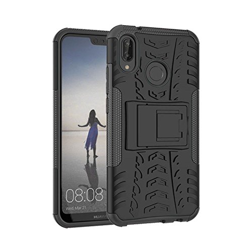 jbTec Hybrid Case Handy-Hülle Tyre 3D - TPU Schutzhülle Schutz-Schale Cover, Mehrfarbig:Schwarz/Schwarz, kompatibel mit :Huawei P Smart Plus/Nova 3i jbTec Hybrid Case Handy-Hülle Tyre 3D - TPU Schutzhülle Schutz-Schale Cover, Mehrfarbig:Schwarz/Schwarz, kompatibel mit :Huawei P Smart Plus/Nova 3i von jbTec