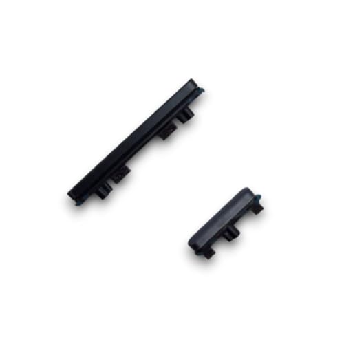 jbTec Lautstärke EIN/Aus Tasten Set kompatibel mit Google Pixel 7 Pro - Ersatz Buttons Knöpfe Power Knopf, Farbe:Schwarz (Obsidian) von jbTec