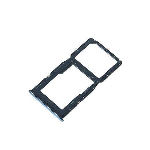 jbTec SIM-Tray/SD-Card Karten-Halter kompatibel mit Huawei P30 Lite/New Edition/Premium - Single, Farbe:Blau von jbTec