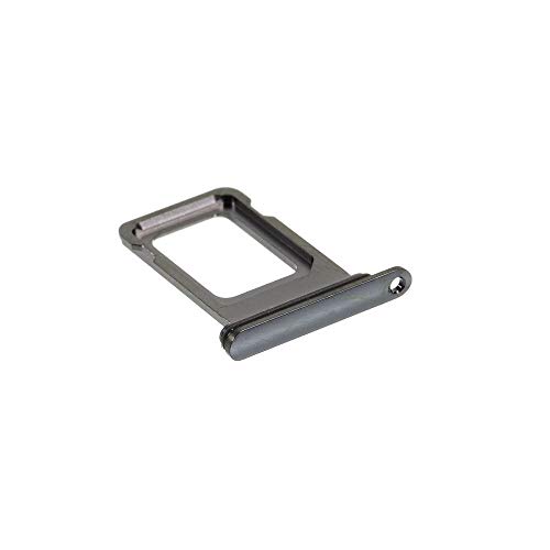 jbTec SIM-Tray kompatibel mit Apple iPhone 12 Pro/Max - Kartenhalter Single Slot Schlitten Rahmen Handy, Farbe:Dunkel-Blau von jbTec